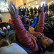 Demonstrators stage a die-in in Grand Central Terminal in New York City Dec. 6, 2014, protesting the Staten Island, N.Y., grand jury's decision not to indict a police officer involved in the choke hold death of Eric Garner in July.
Andrew Burton/Getty Images